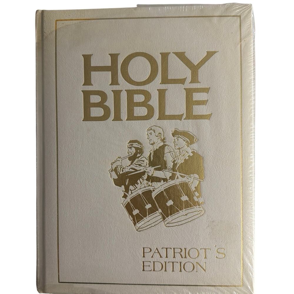 Holy Bible Patriot’s Edition King James Red Letter 1983 New Vintage Gift KJV USA